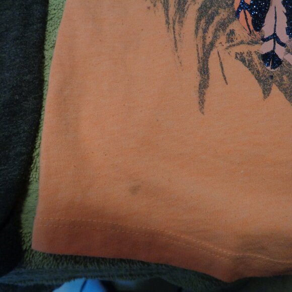 NATURE GIRLS TEESHIRTS HORSE FEATHERS & BUTTERFLYS GIRLS 10/12 PLUS 7/8 - Picture 5 of 8